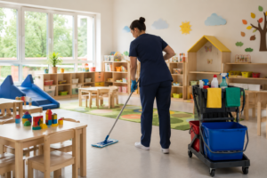 Reinigung von Bildungseinrichtungen für Kinder