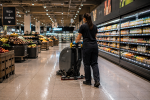 Supermarkt- & Handelsflächenreinigung